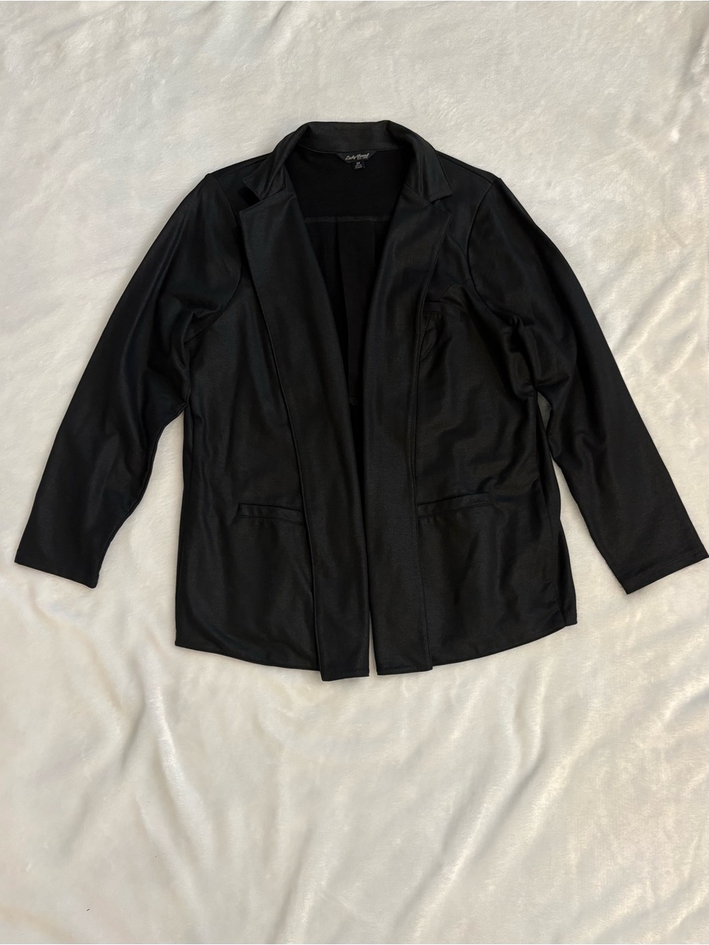 Lucky Brand Black Open-Front Women's Blazer
